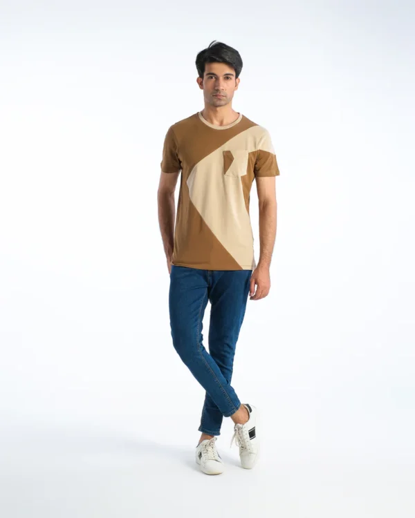 Men Panel T Shirt